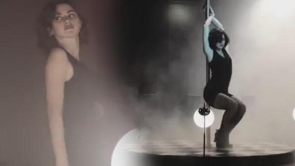 Nesrin Cavadzade’den seksi direk dansı