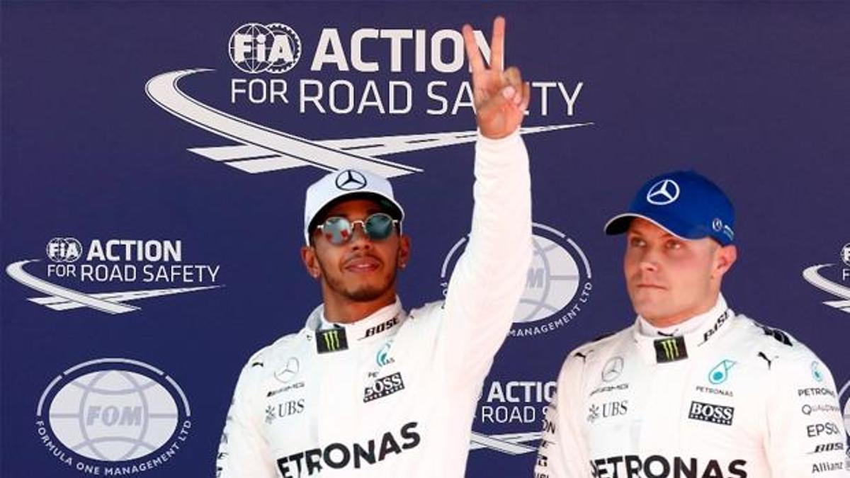 İspanya'da pole pozisyonu Hamilton'ın