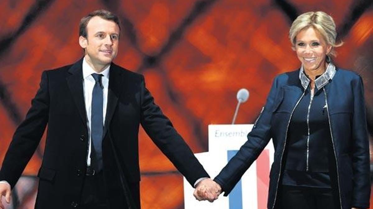 Makaron damat Macron'un hikayesi