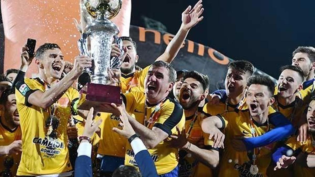 Hagi'nin takımı şampiyon oldu