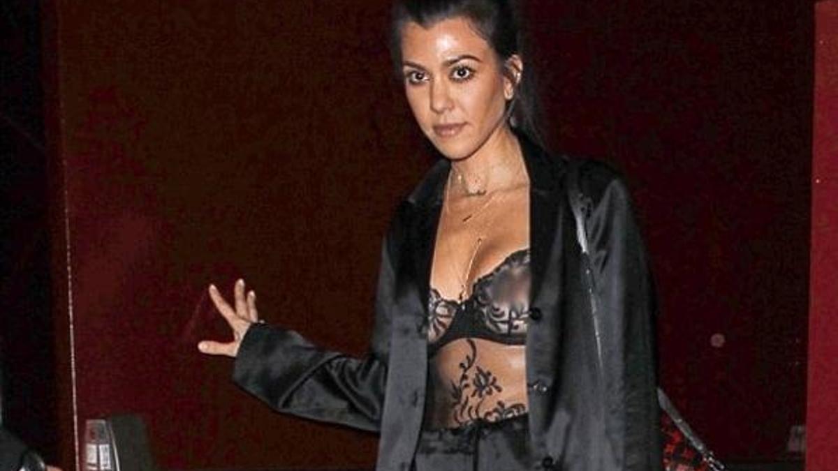 Kourtney Kardashian'dan çok cesur Anneler Günü paylaşımı!