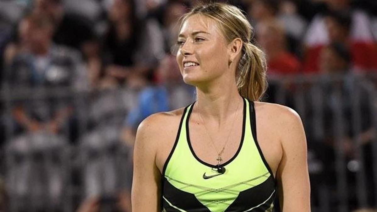 Maria Sharapova'ya destek verdi