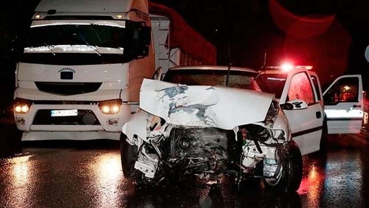 Milli sporcu trafik kazası geçirdi!