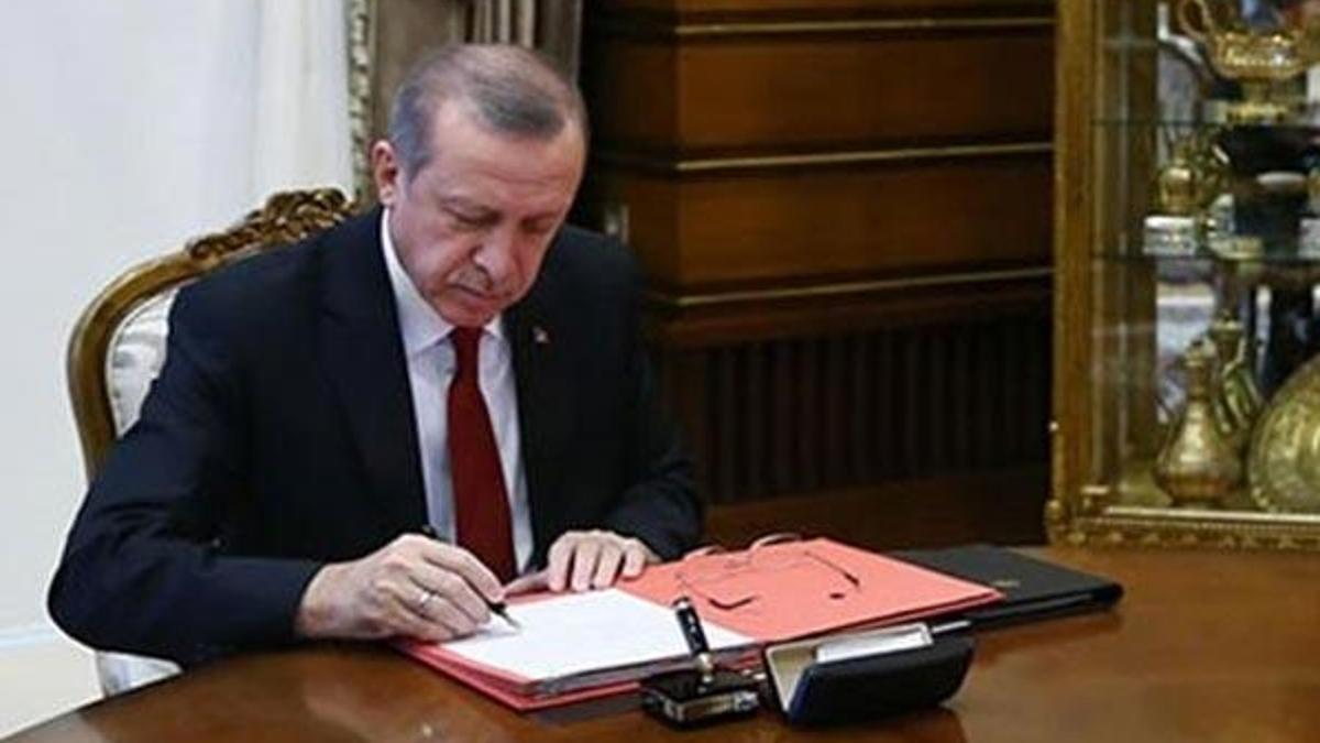 Cumhurbaşkanı Erdoğan'dan kanun onayı