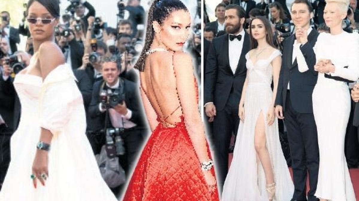 Kırmızı halıda parladılar