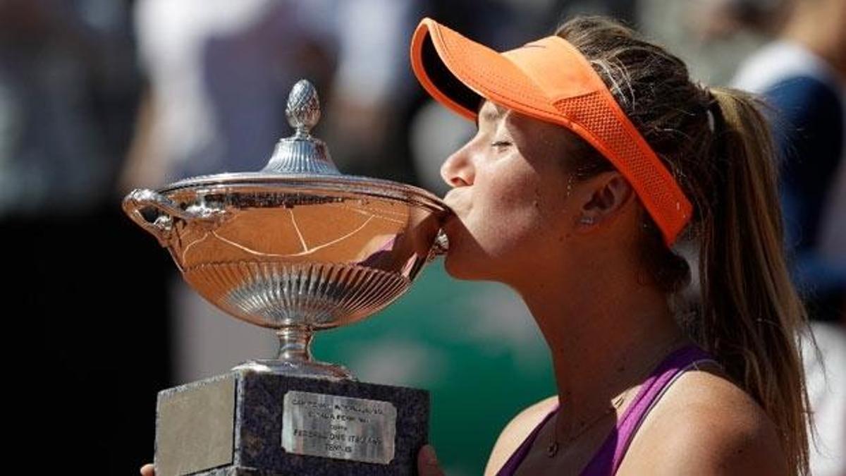 Roma Açık'ta şampiyon Svitolina