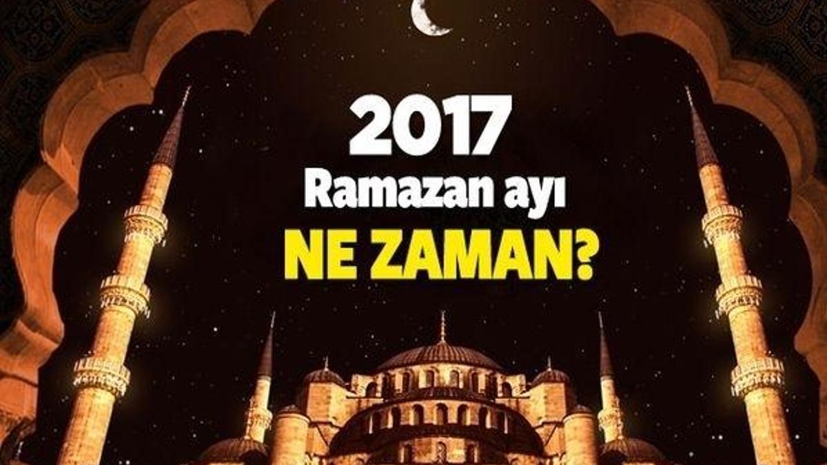Ramazan ayı ne zaman başlıyor? Bayram tatili kaç gün olacak?