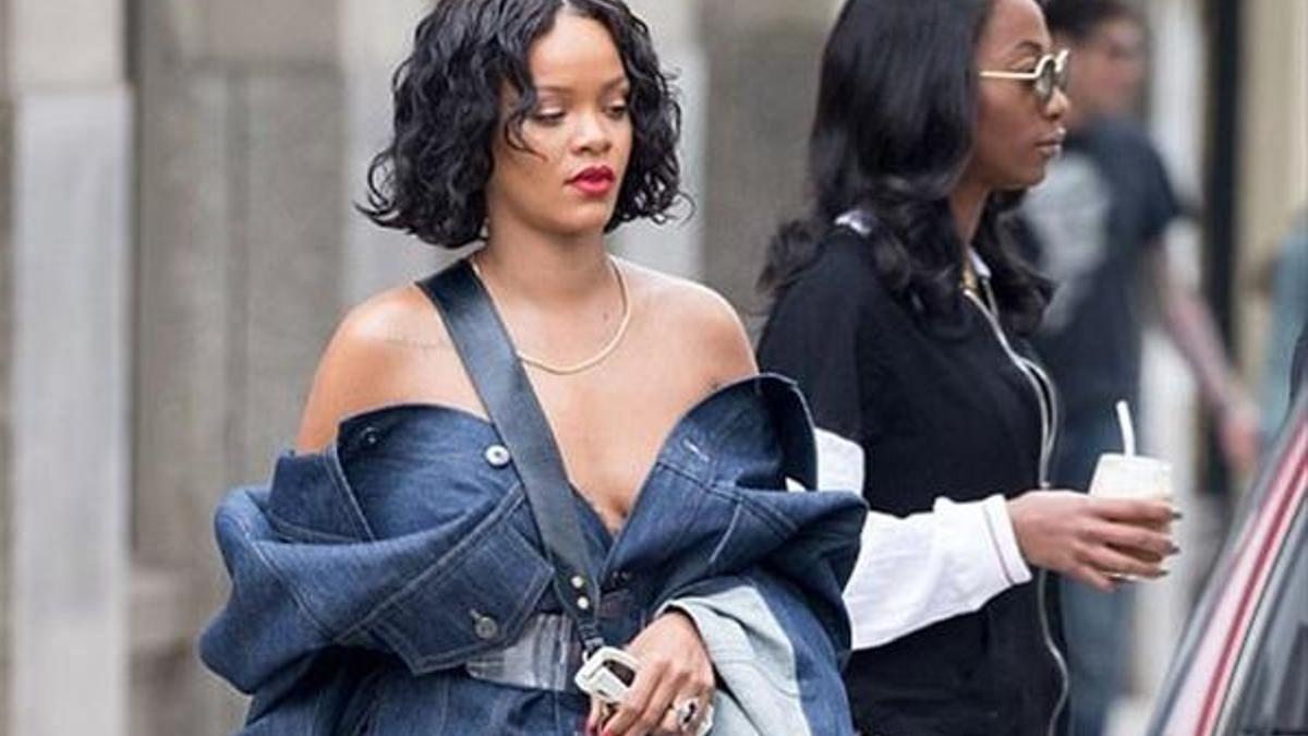 Rihanna'yı gören dönüp bir daha baktı!