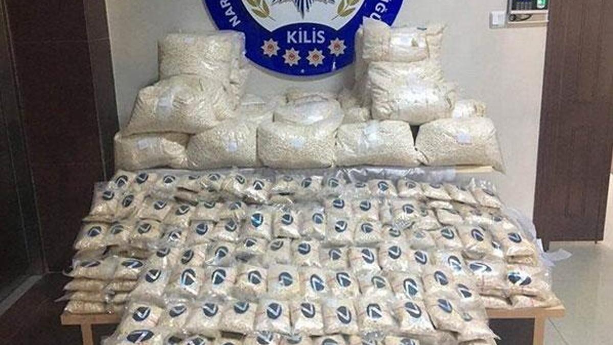 Kilis'te uyuşturucu operasyonu