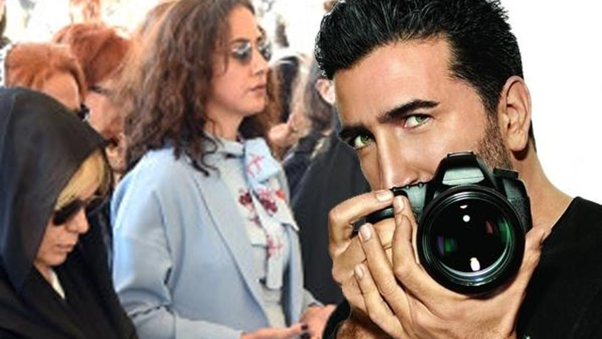 Babasını kaybeden Meltem Cumbul'a gülerek baş sağlığı diledi