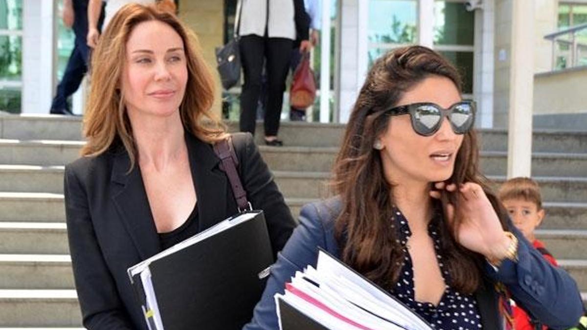 Demet Şener, boşanma davası için Antalya'da