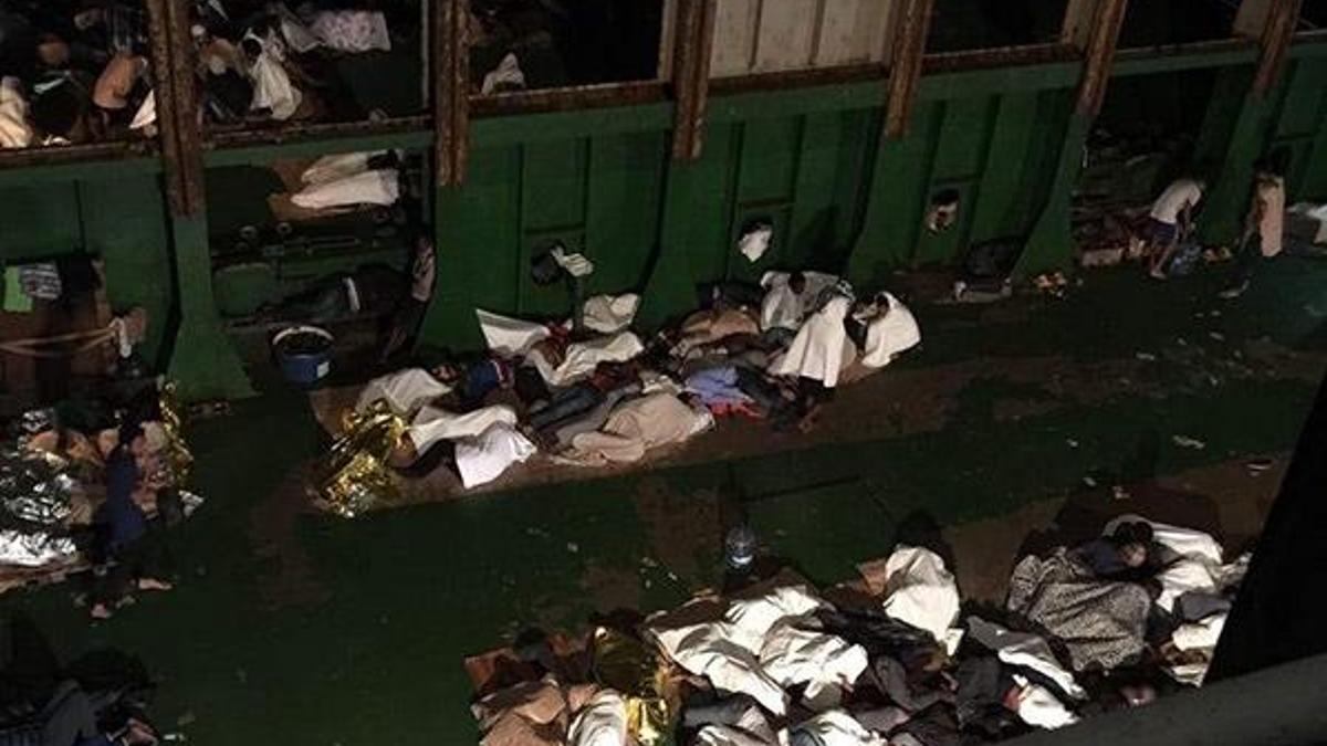 466 kaçak göçmeni Türk gemisi ölümden kurtardı