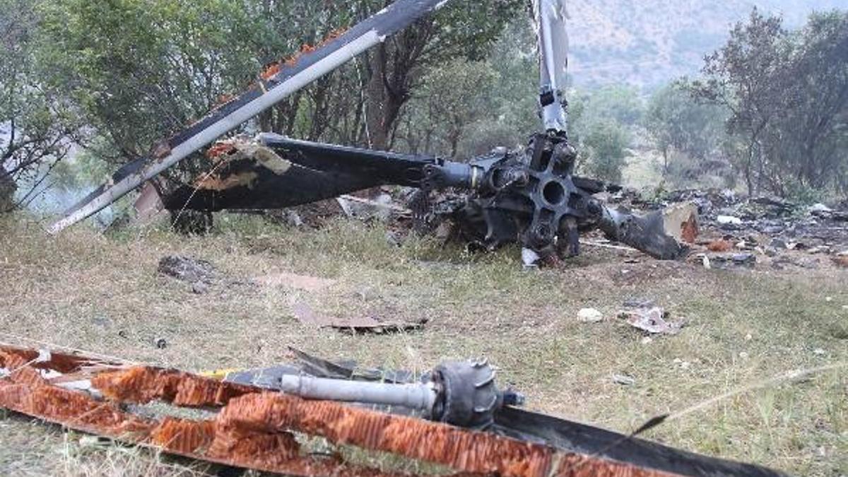 Şırnak'ta askeri helikopter düştü: 13 asker şehit oldu