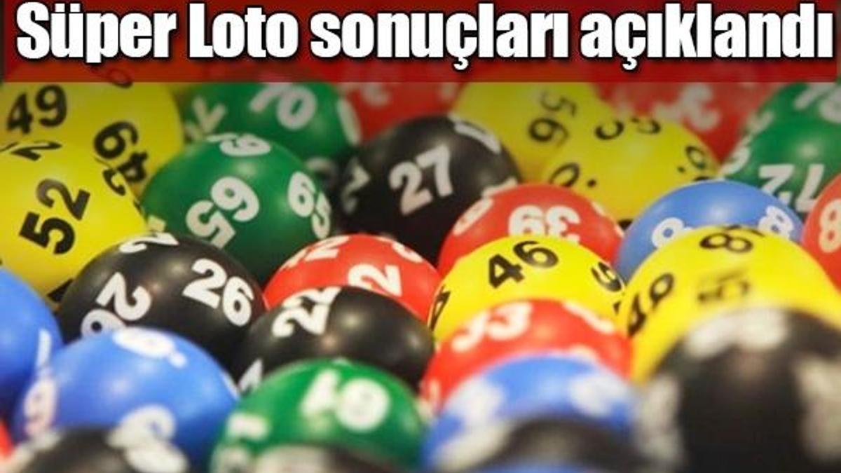 Süper Loto sonuçları açıklandı! - İşte 1 Haziran 2017 MPİ sonuçları