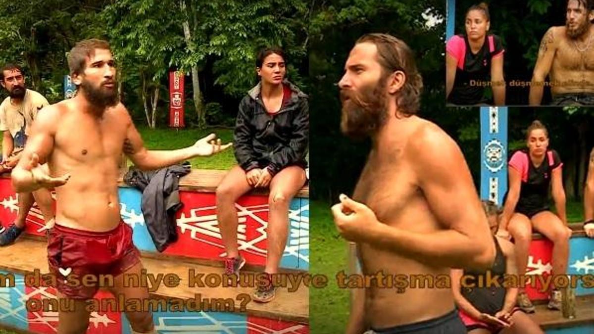 Survivor'da kavga! Gökhan Adem'in üzerine yürüdü...