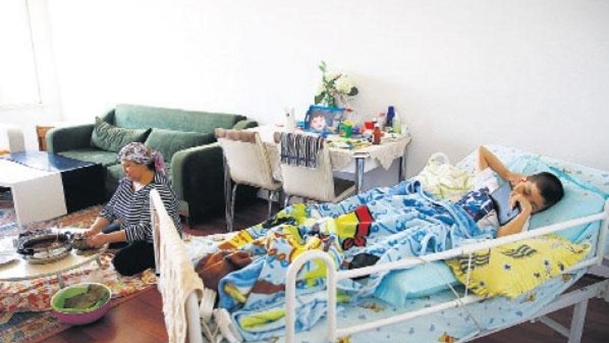 Çocuklarının hayatları parmaklarının ucunda