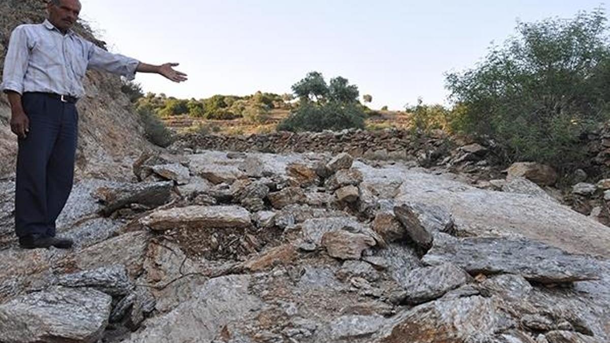 Yağmur ardından 5 köye ulaşım engeli