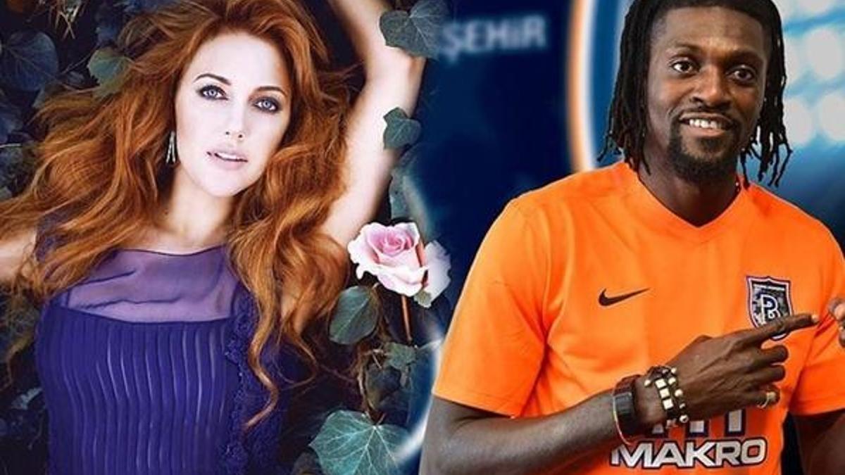 Bomba aşk iddiası! Meryem Uzerli ile Adebayor...