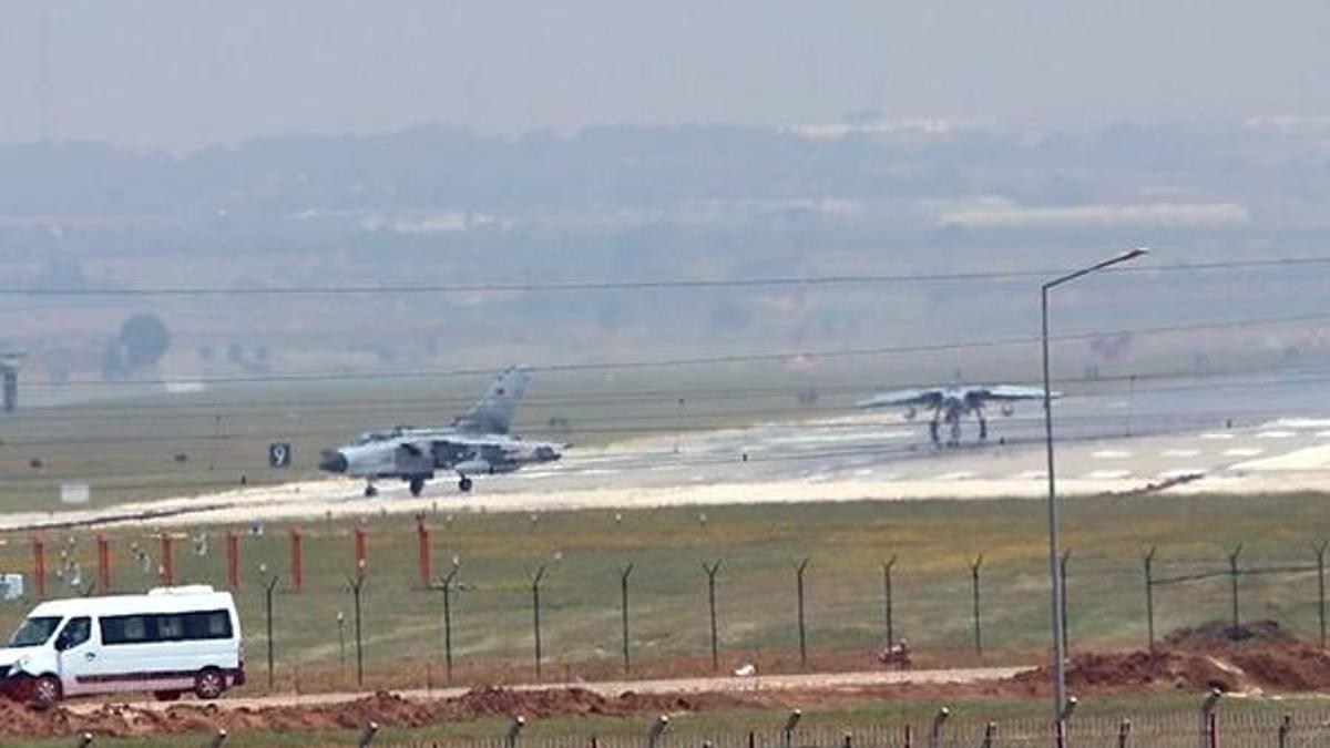 İncirlik'te hava hareketliliği
