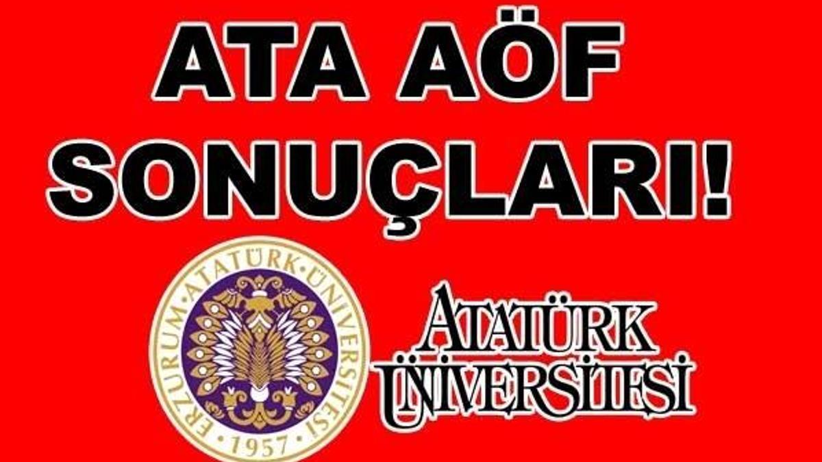 ATA AÖF sınav sonuçları açıklandı! OBS sonuç sorgulama
