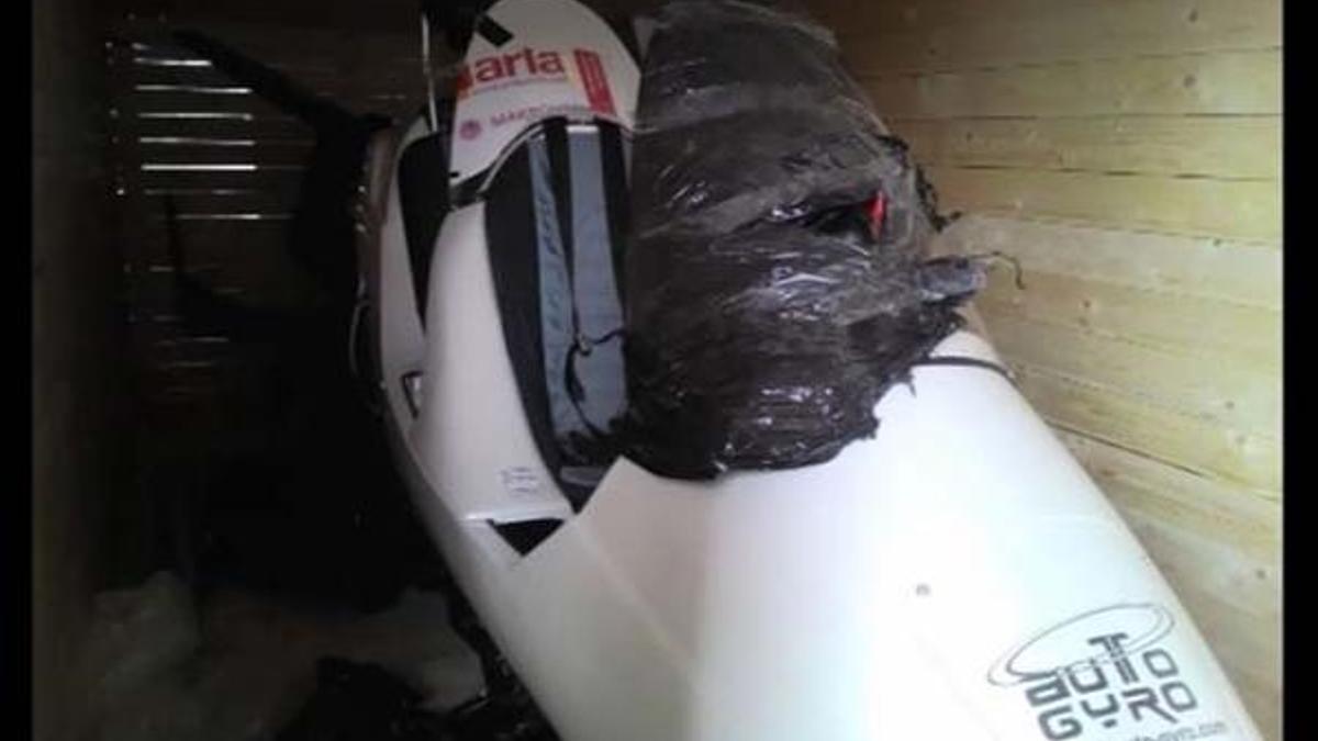 Lüks araç operasyonunda gyrocopter ele geçirildi