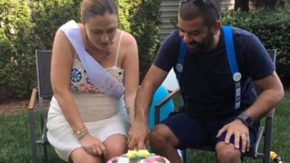 Ceyda Düvenci'den Amerika'da baby shower partisi