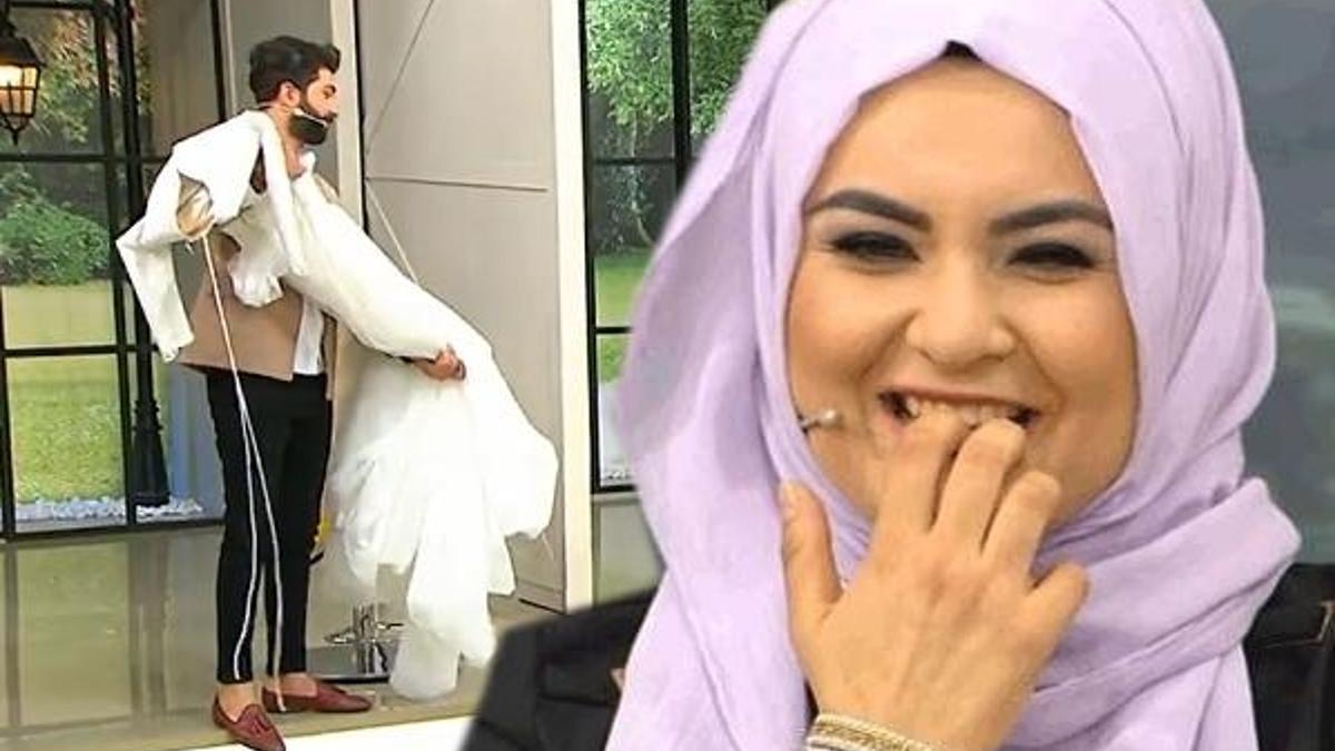 Hanife evleniyor mu? İşte gelinliği...