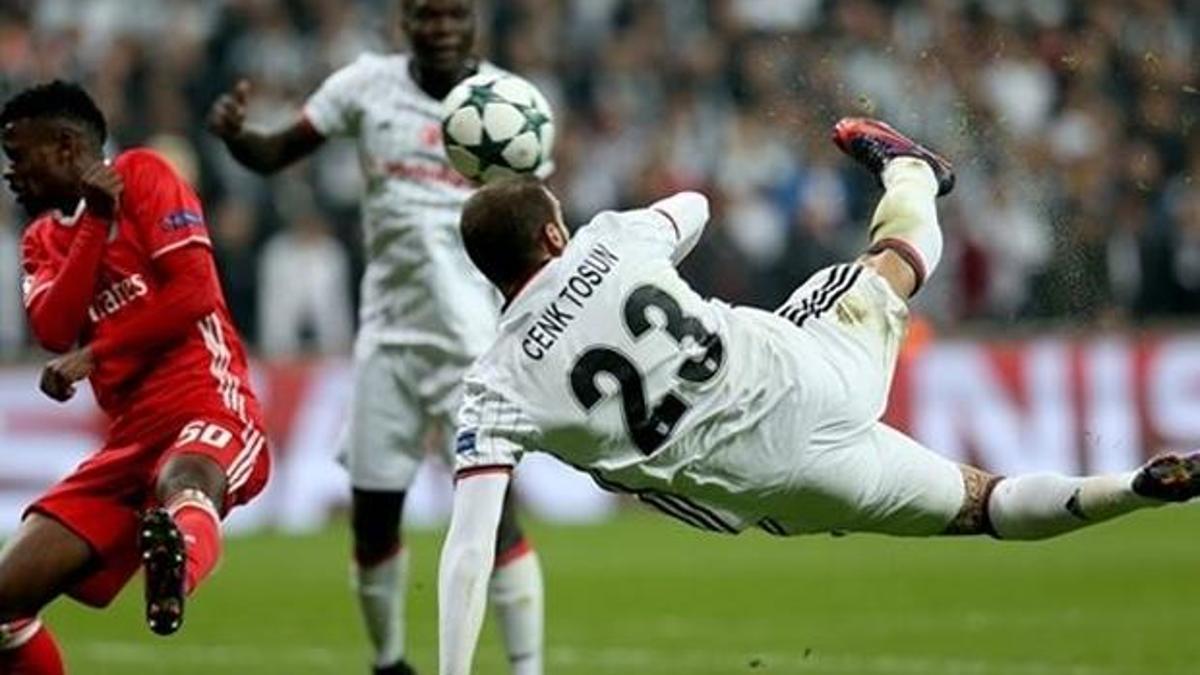 En güzel gol Cenk Tosun'dan