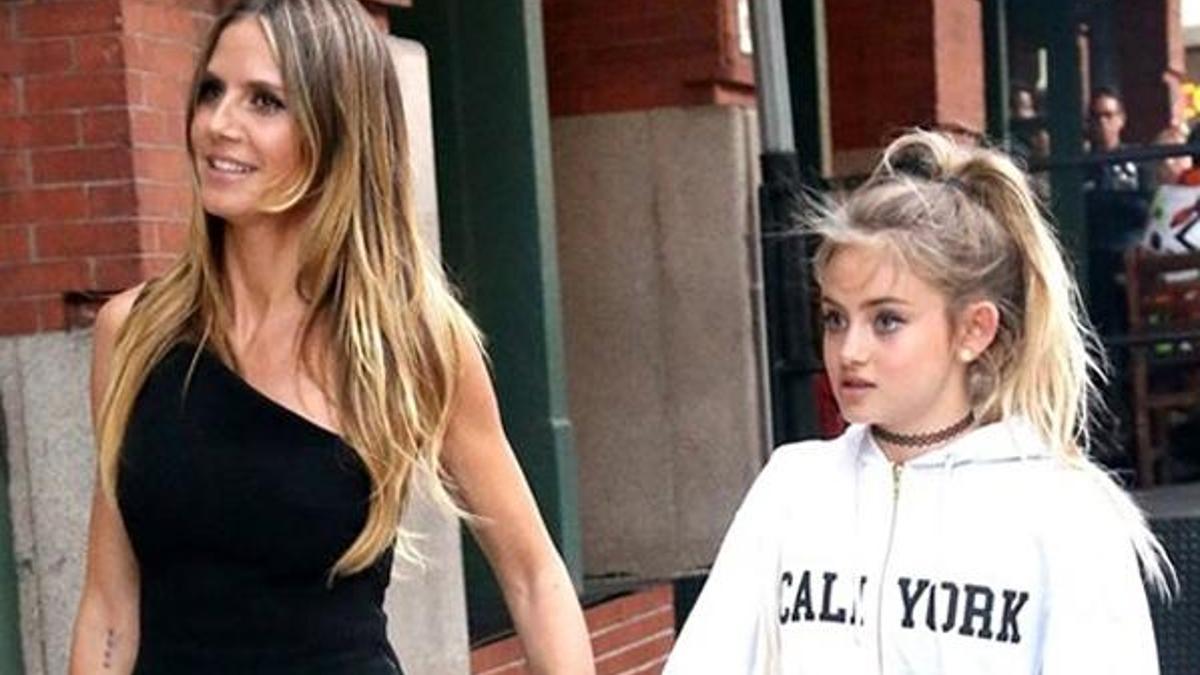 Heidi Klum'a tepki! 13 yaşındaki kızına...