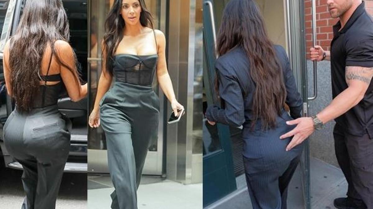Kim Kardashian'dan kalçalarına özel koruma!
