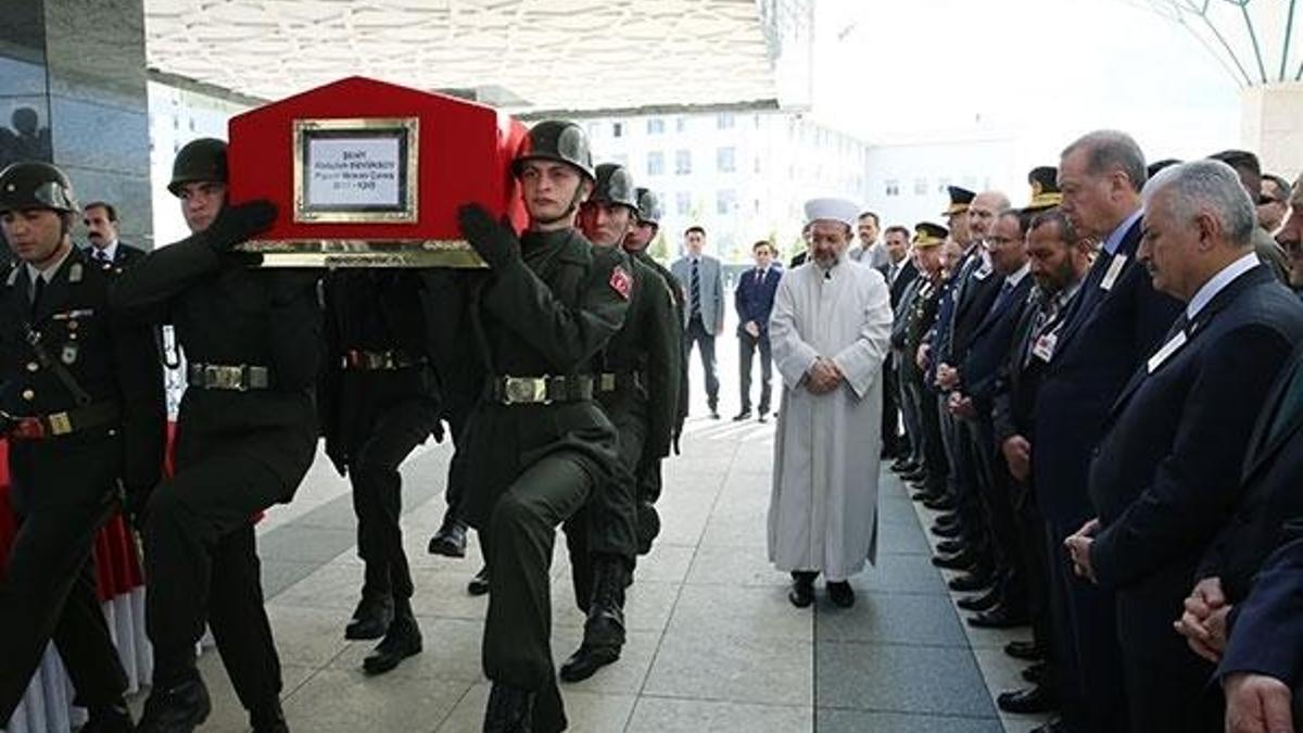 Şehit Uzman Çavuş Ankara'da uğurlandı