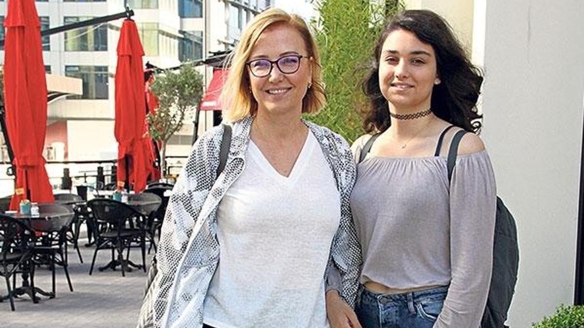 Anne kız alışverişte