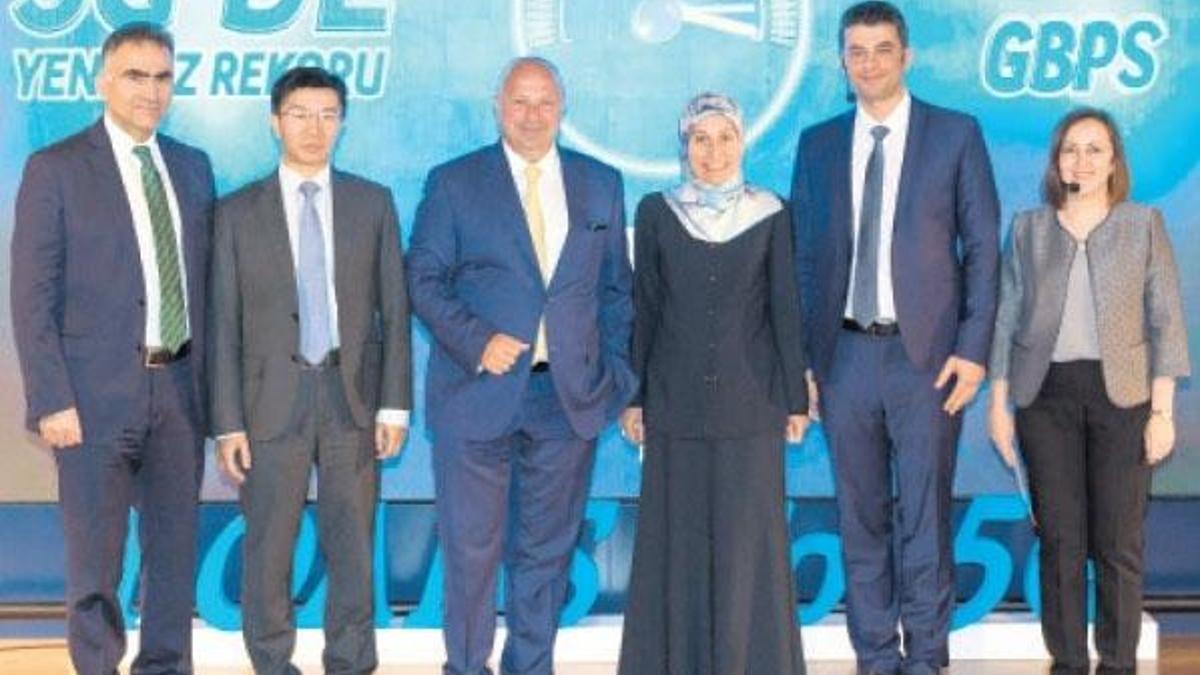 Turkcell ve Huawei 5G’de  70 Gbps’lik hız rekoru kırdı