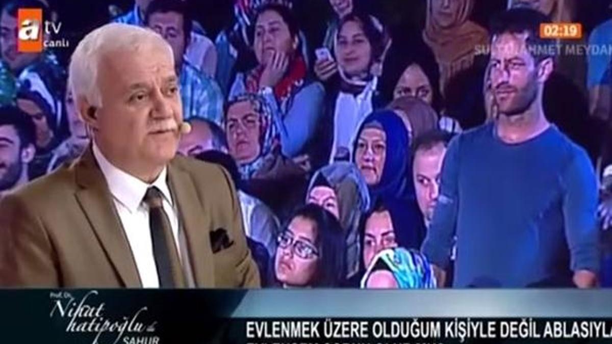 Nihat Hatipoğlu'nu kızdıran soru!