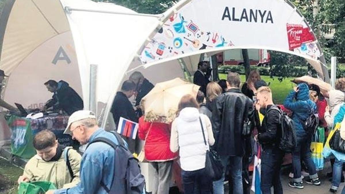 Moskova’da Alanya coşkusu