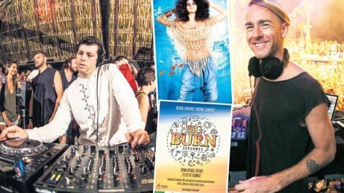 5 sahnede 60 saat müzik