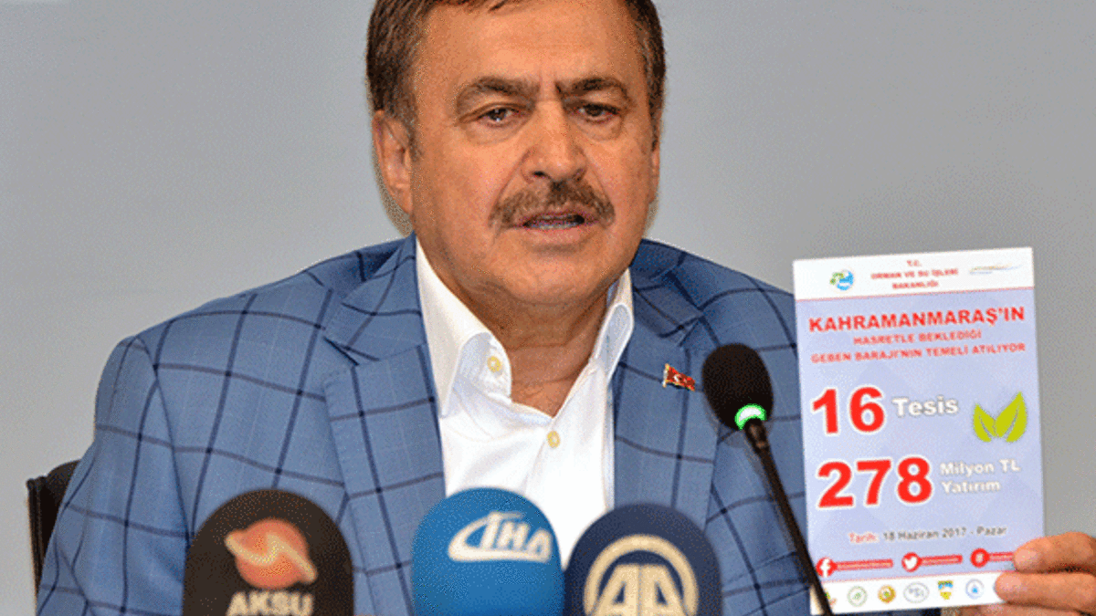 Bakan Eroğlu: Çalışmayan müteahhitin işini bitiriyoruz