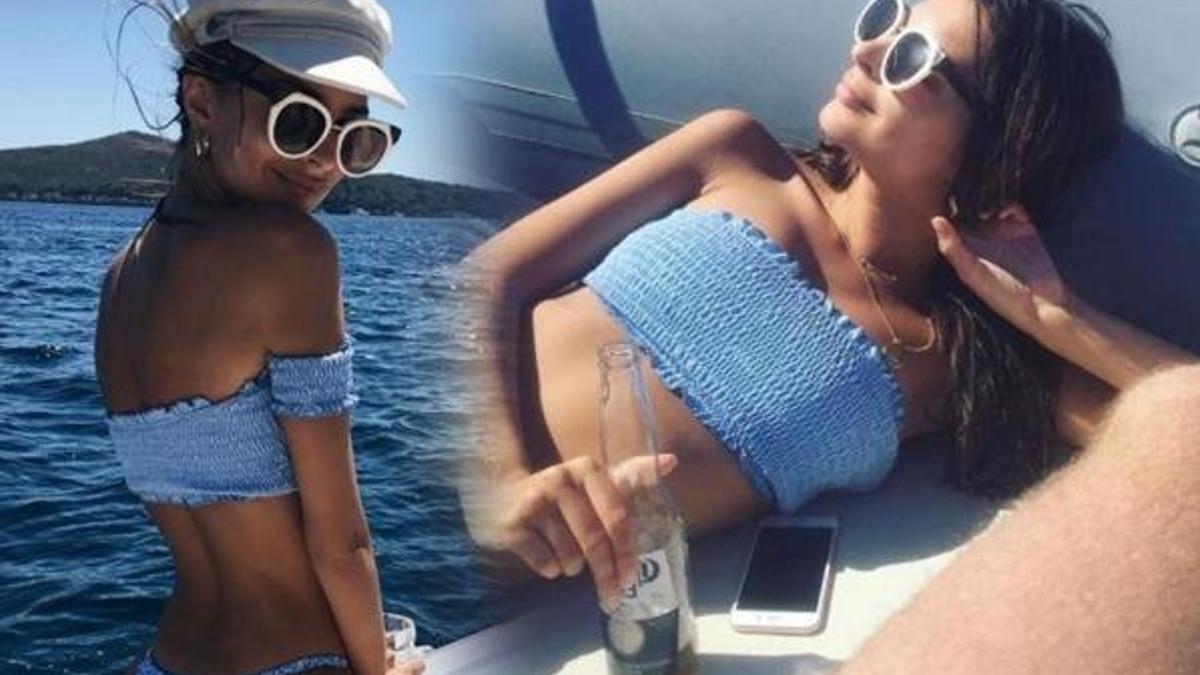 Emily Ratajkowski'den bomba paylaşımlar!