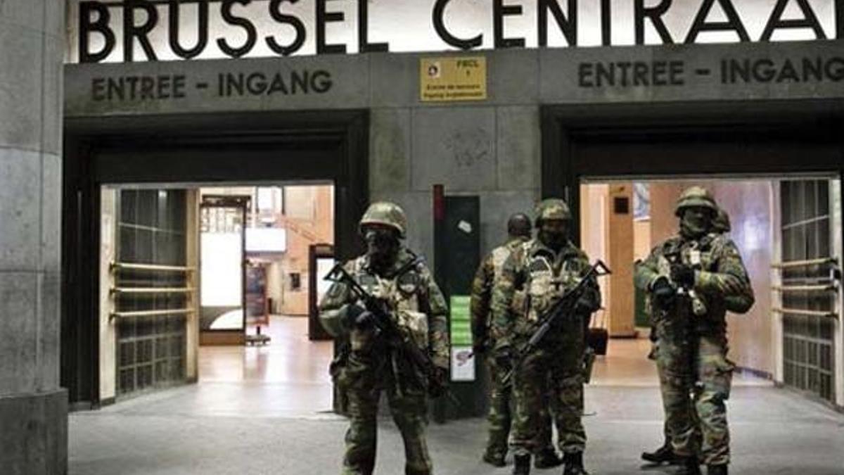 Brüksel'de tren garında terör alarmı! Canlı bomba...