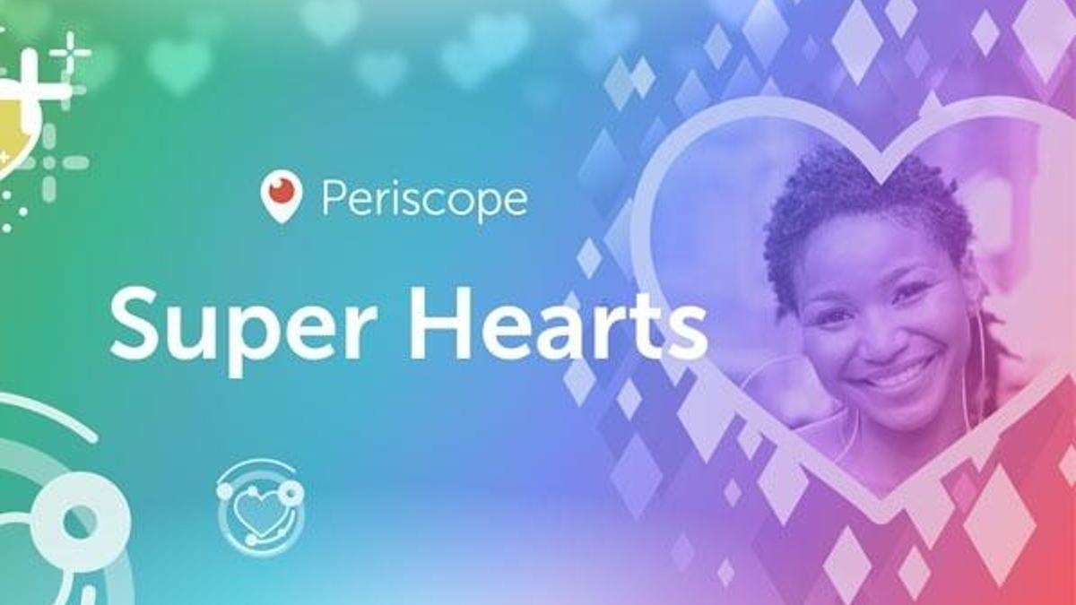 Periscope'tan yeni özellik: Super Hearts