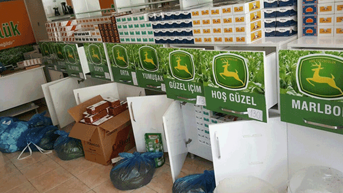 Tarihin en büyük kaçak sigara operasyonu!