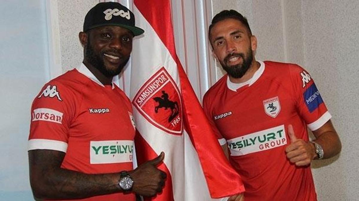 Chibuike ve Çağrı Samsunspor’a imza attı