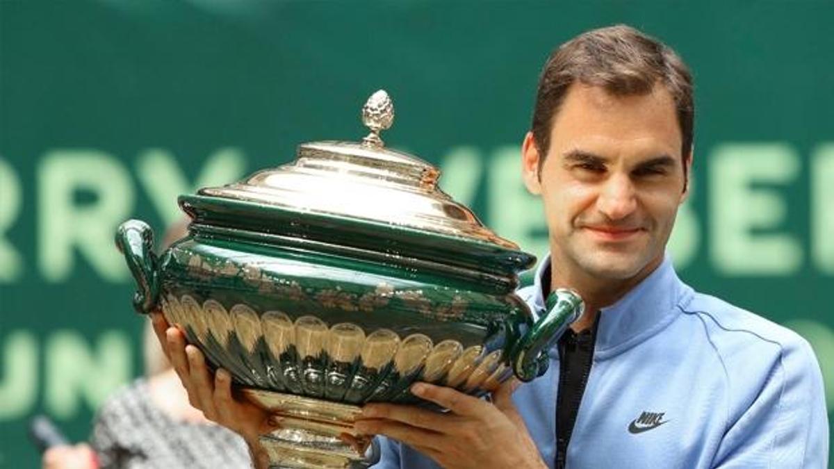 Federer'den bir şampiyonluk daha