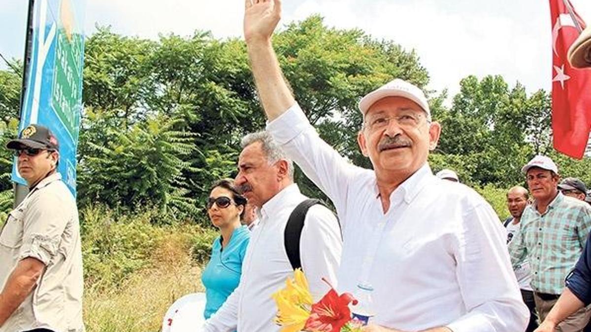 ‘Adalet için yürüyoruz kimse rahatsız olmasın’