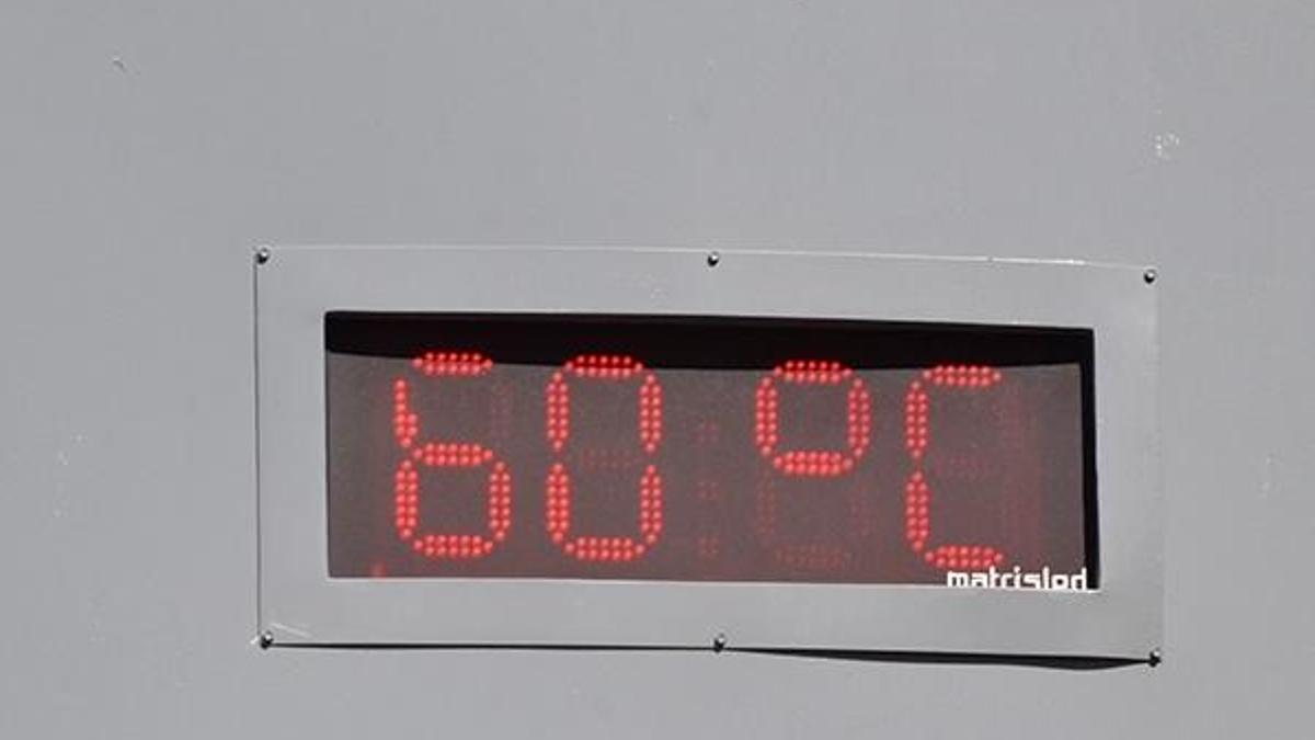 Şanlıurfa'da termometreler 60 dereceyi gösterdi