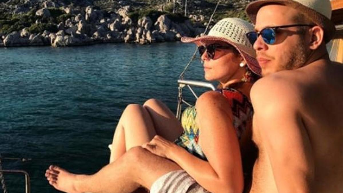 Pelin Öztekin'in aşk tatili!