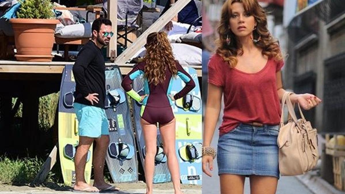 Gökçe Bahadır ve Efe Duru denizde kavga etti!