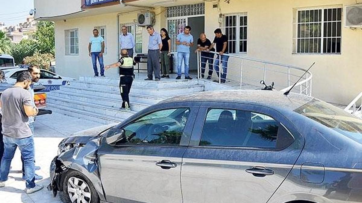 Kaza yapınca yakalandılar
