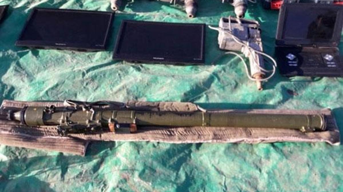 PKK operasyonunda güdümlü uçaksavar füzesi ele geçirildi!