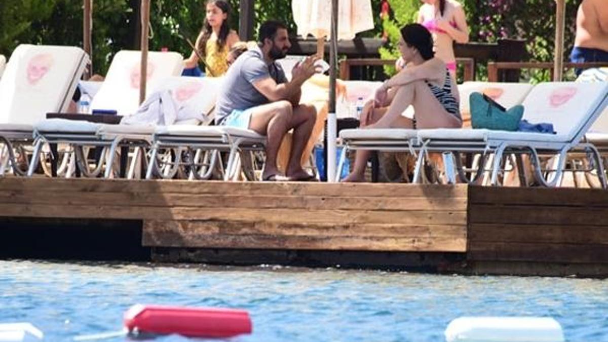 Balayı için Bodrum'u seçtiler!
